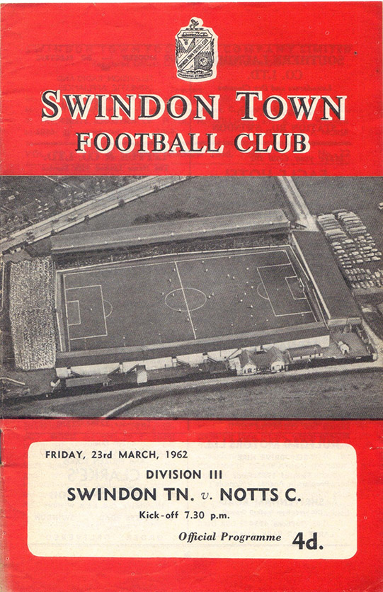 <b>Friday, March 23, 1962</b><br />vs. Notts County (Home)